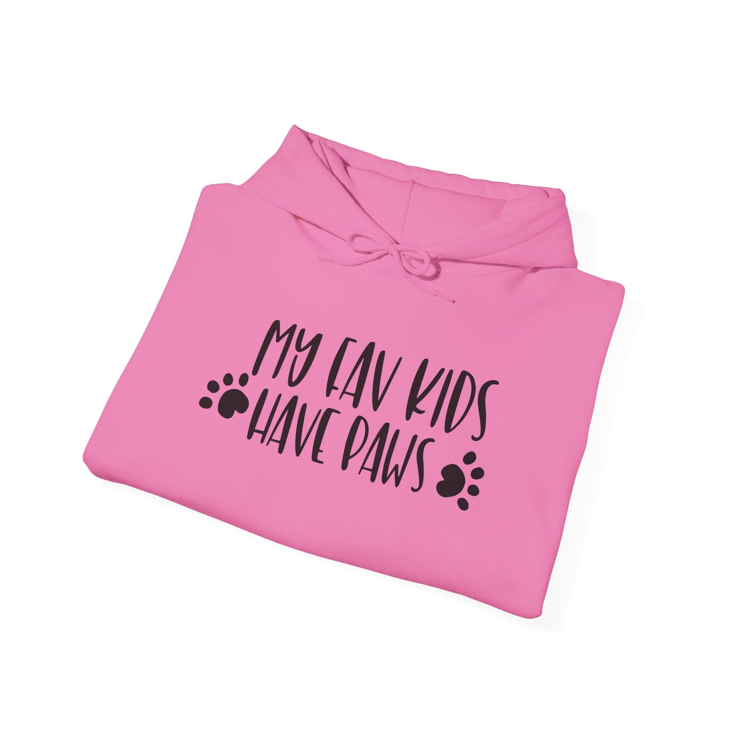 My Fav Kids Have Paws Adult Heavy Blend™ Hooded Sweatshirt