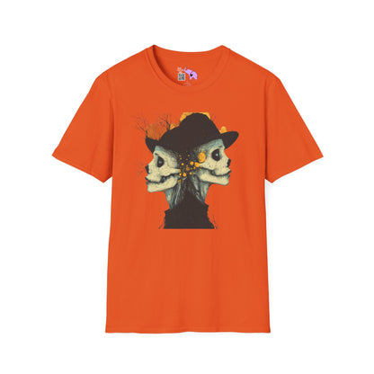 Creepy Skull Witches Adult T-shirt