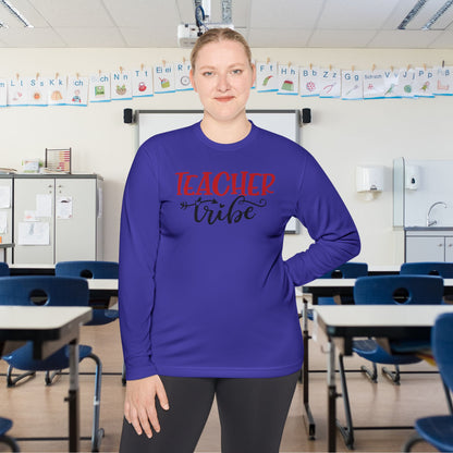 Teacher Tribe Adult Long Sleeve Tee