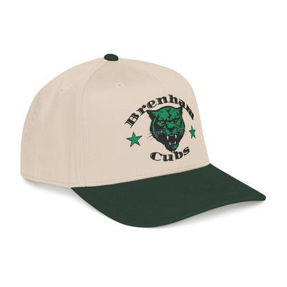 Brenham Cubs (Mascot) Mid Profile Baseball Cap