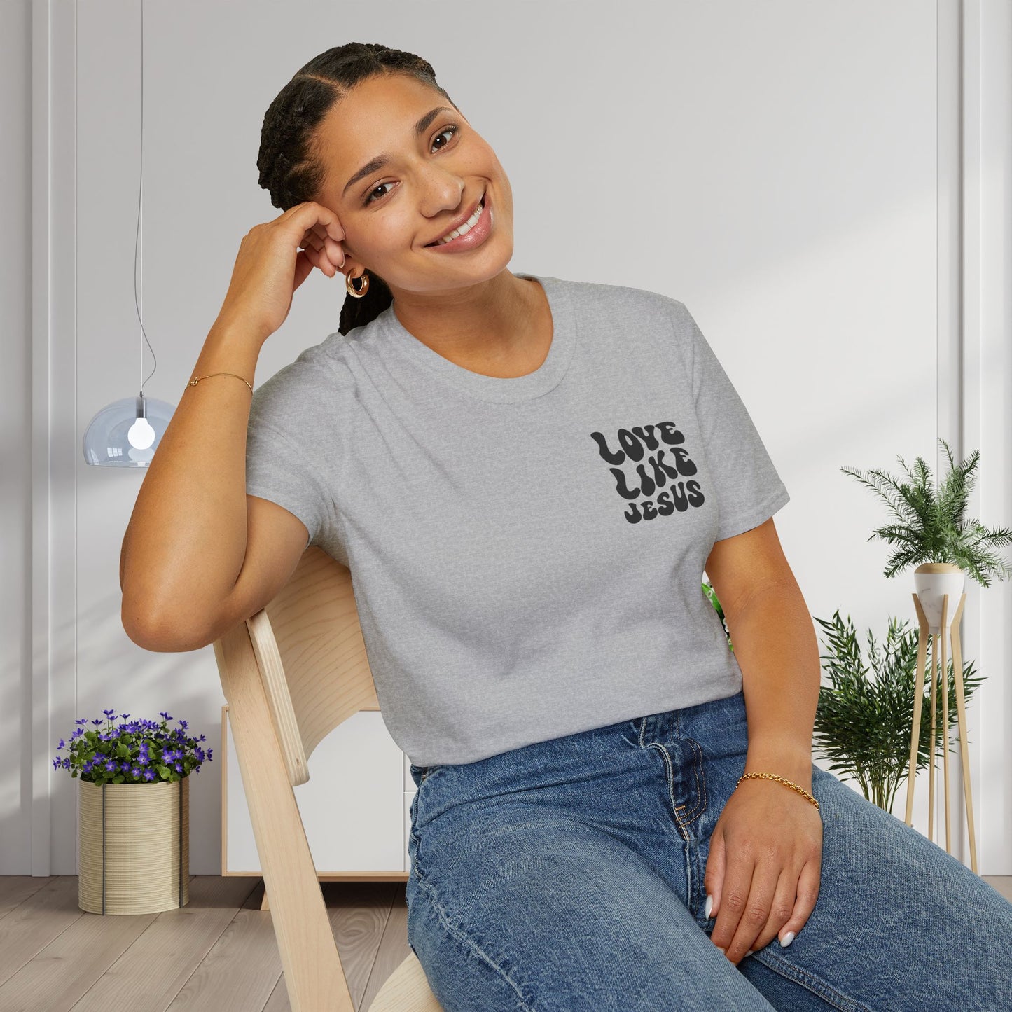 Love Like Jesus John 15 Adult T-shirt
