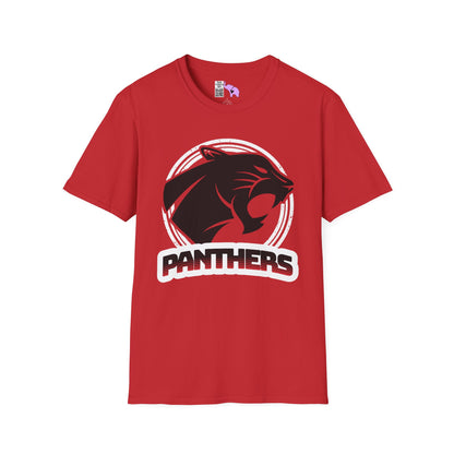 Panthers Circle Adult T-shirt
