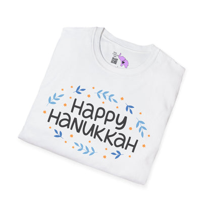 Happy Hanukkah 4 Adult T-shirt