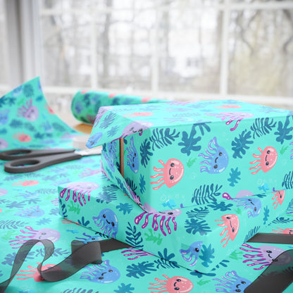 Jellyfish Daydreams Wrapping Paper
