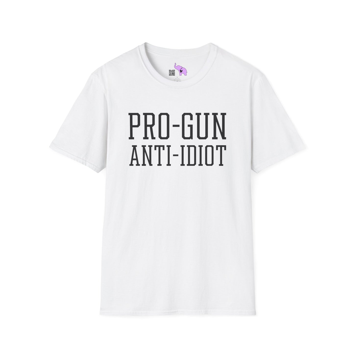 Pro-Gun Anti-Idiot Adult T-shirt
