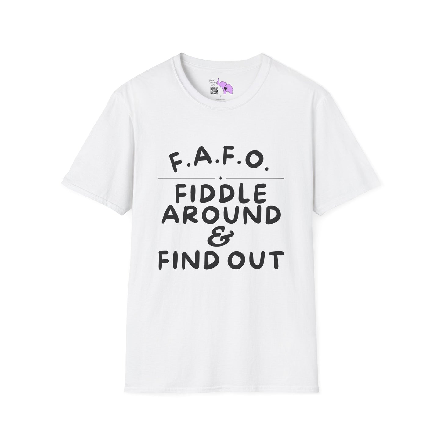 Fiddle Around & Find Out Adult T-shirt
