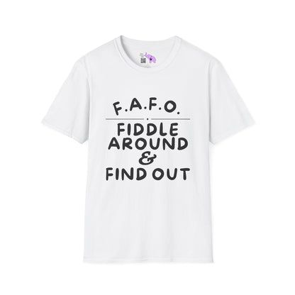 Fiddle Around & Find Out Adult T-shirt