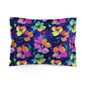Watercolor Flowers Microfiber Pillow Sham