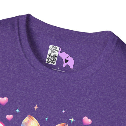 Spooky Pastel Ghost Adult T-shirt