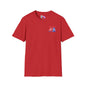 Freedom Isn't Free Saluting Soldier w/Wings Adult T-shirt
