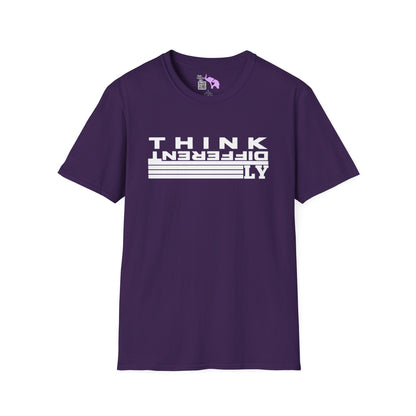 Think Differently Adult T-shirt
