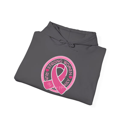 Strong Women Run In My Family Heavy Blend™ Hooded Sweatshirt