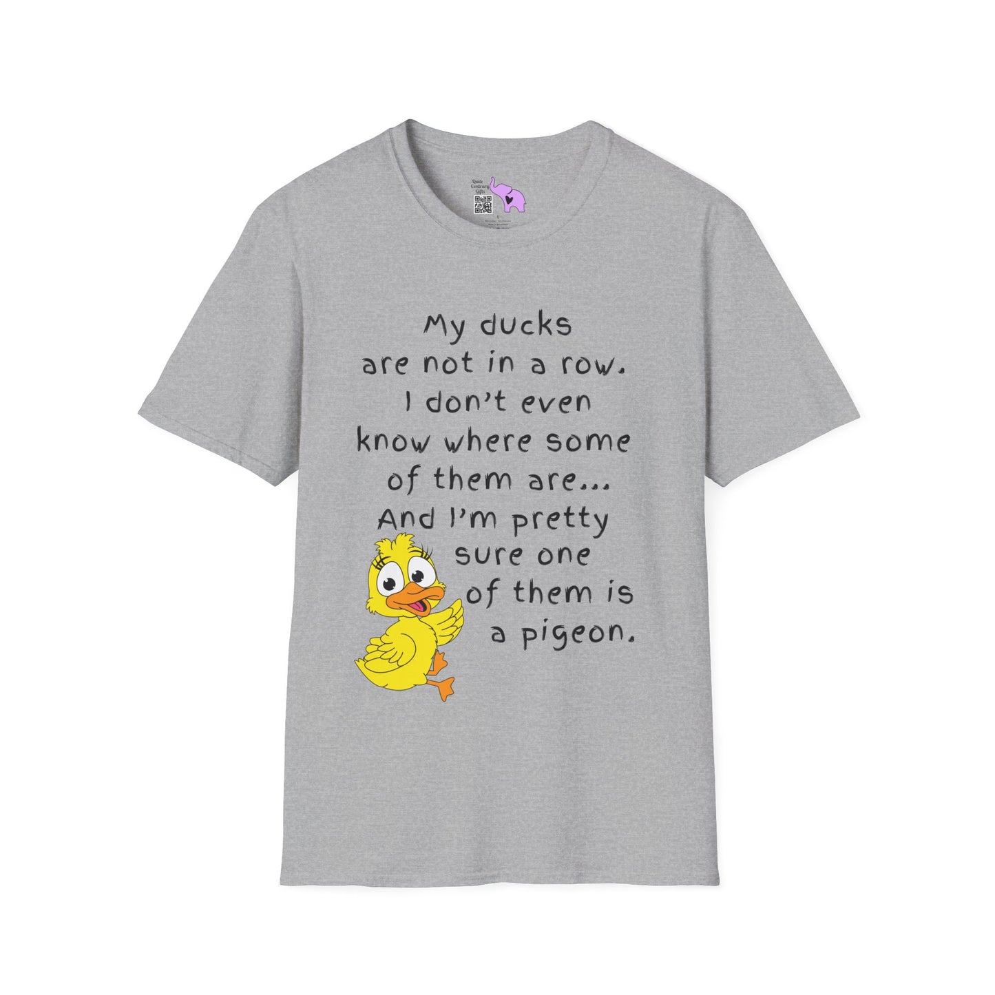 My Ducks Are Not In a Row Adult T-shirt