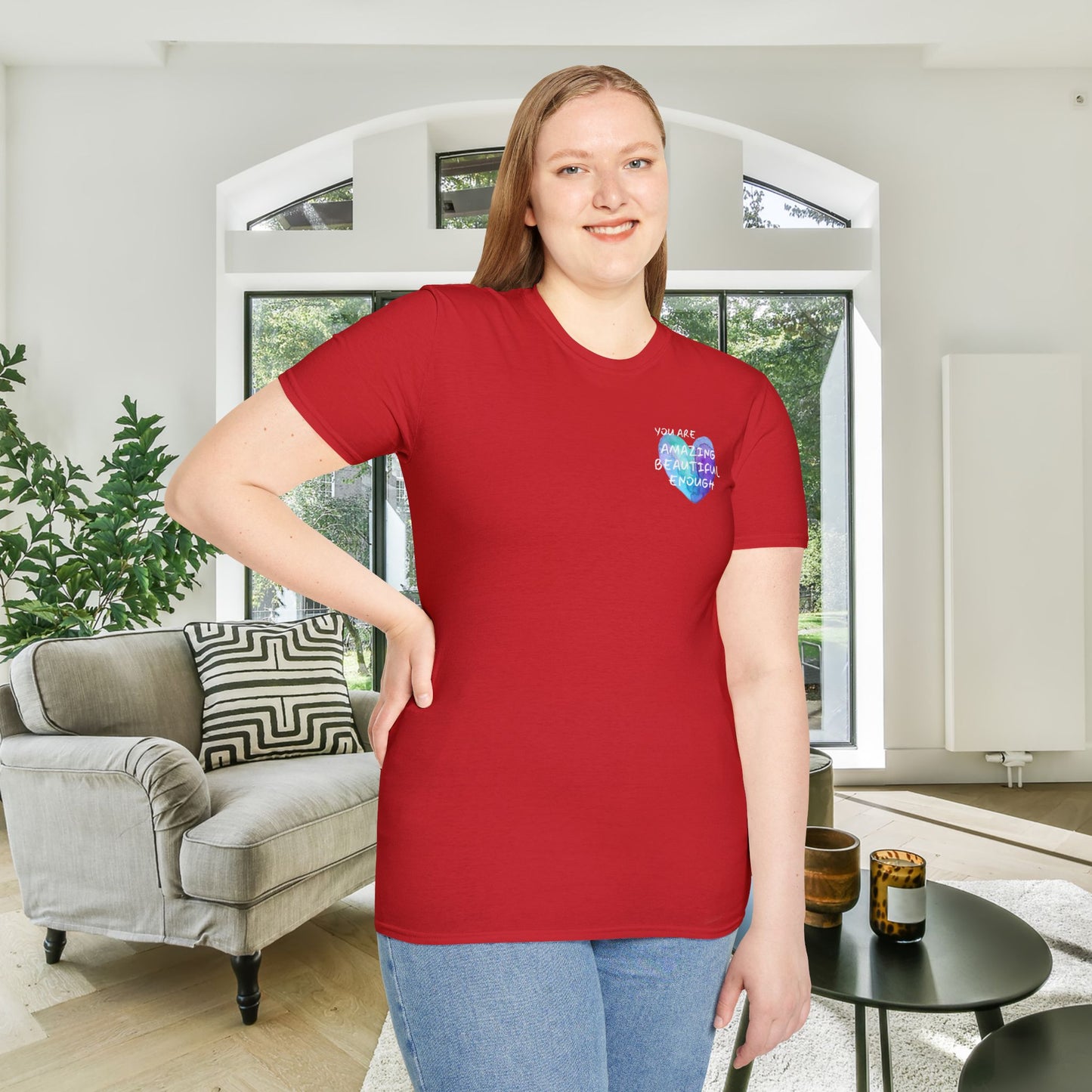 Don't Shine So That Others Can See You, Shine So That Through You, Others Can See HIM Adult T-shirt