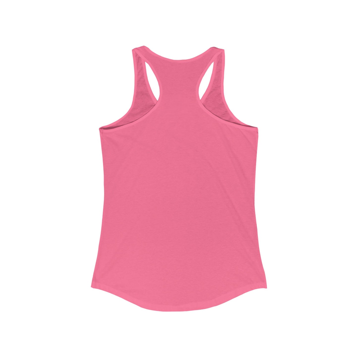 The World Doesn't Always Make Sense At First Glance Women's Ideal Racerback Tank