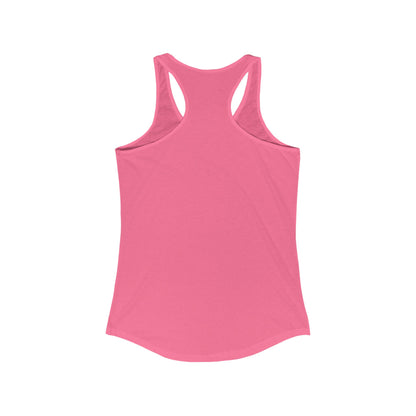 The World Doesn't Always Make Sense At First Glance Women's Ideal Racerback Tank