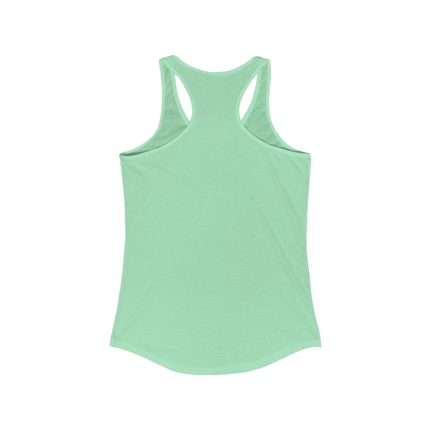 The World Doesn't Always Make Sense At First Glance Women's Ideal Racerback Tank