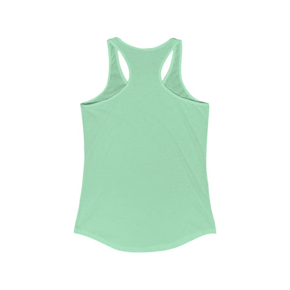 The World Doesn't Always Make Sense At First Glance Women's Ideal Racerback Tank