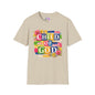 Child of God (Lace Collage) Adult T-shirt