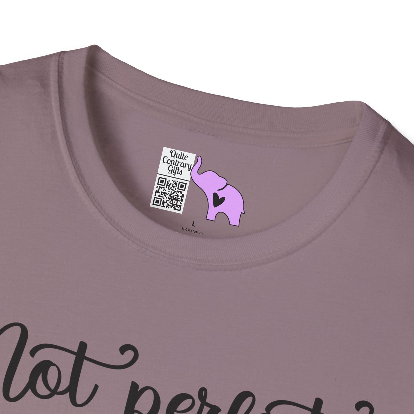 Not Perfect Just Forgiven Adult T-shirt