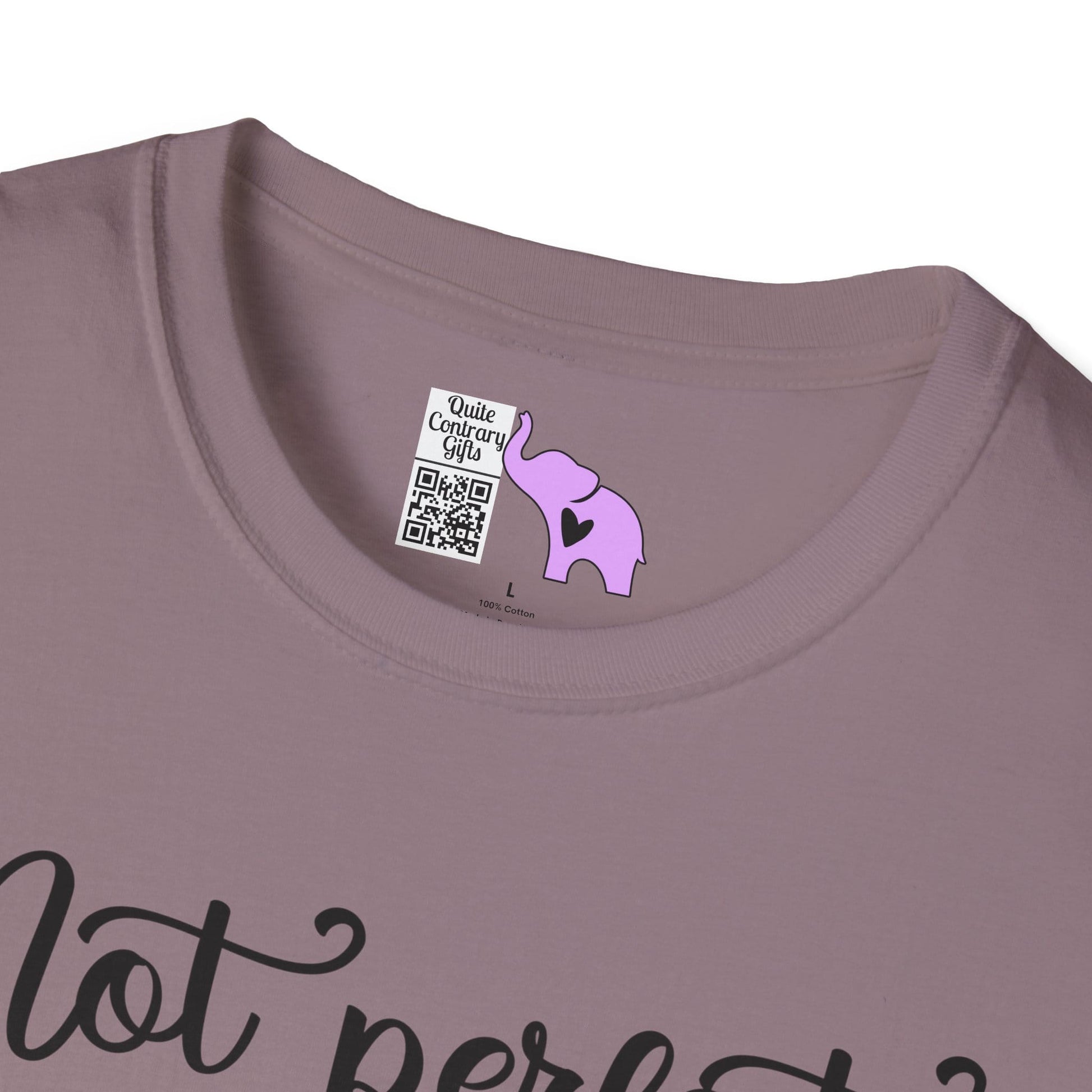 Not Perfect Just Forgiven Adult T-shirt