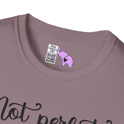 Not Perfect Just Forgiven Adult T-shirt