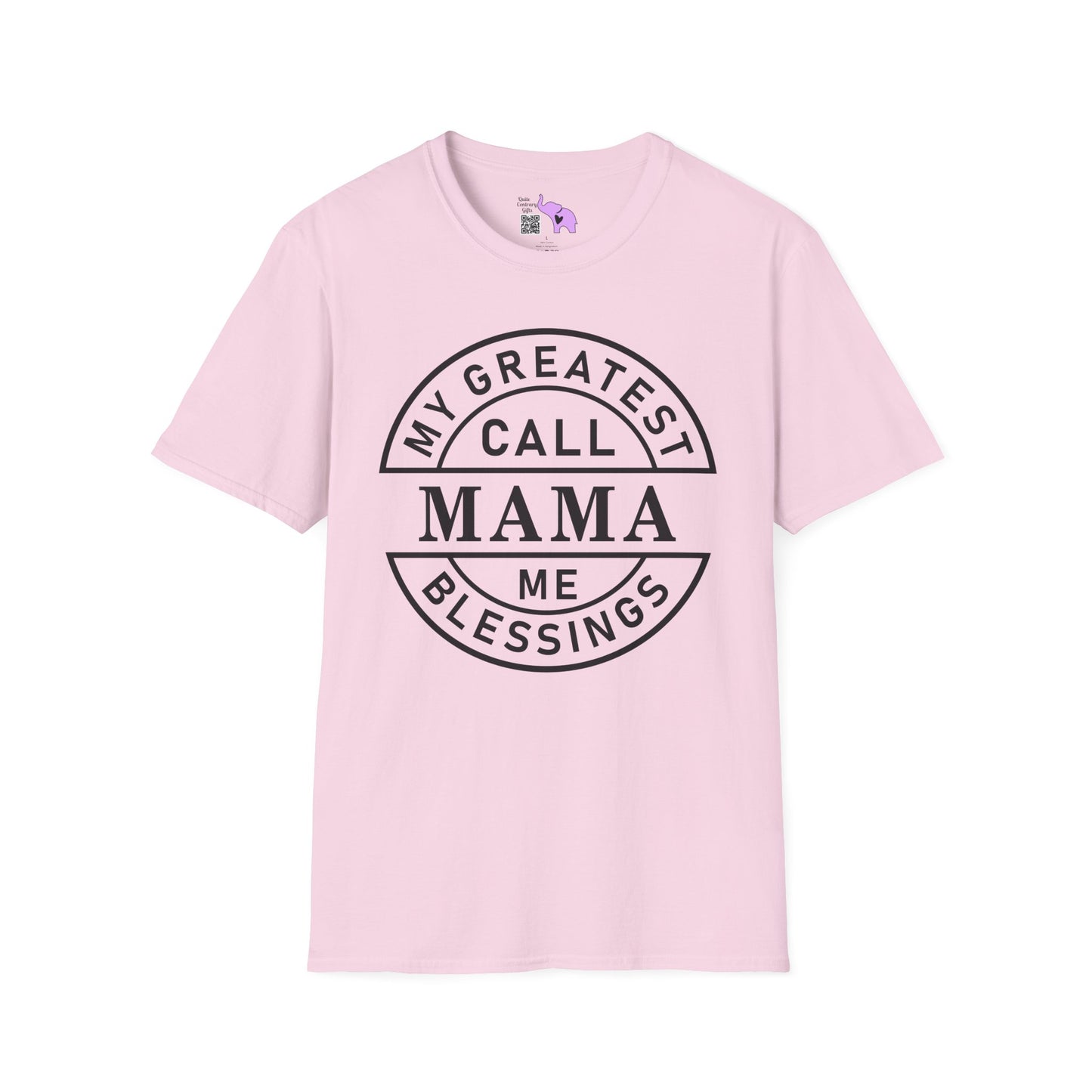 My Greatest Blessings Call Me Mama Adult T-shirt