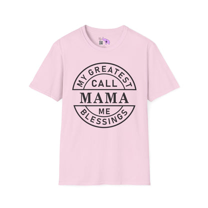 My Greatest Blessings Call Me Mama Adult T-shirt