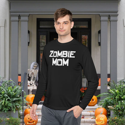 ""Zombie Mom Adult Long Sleeve Tee