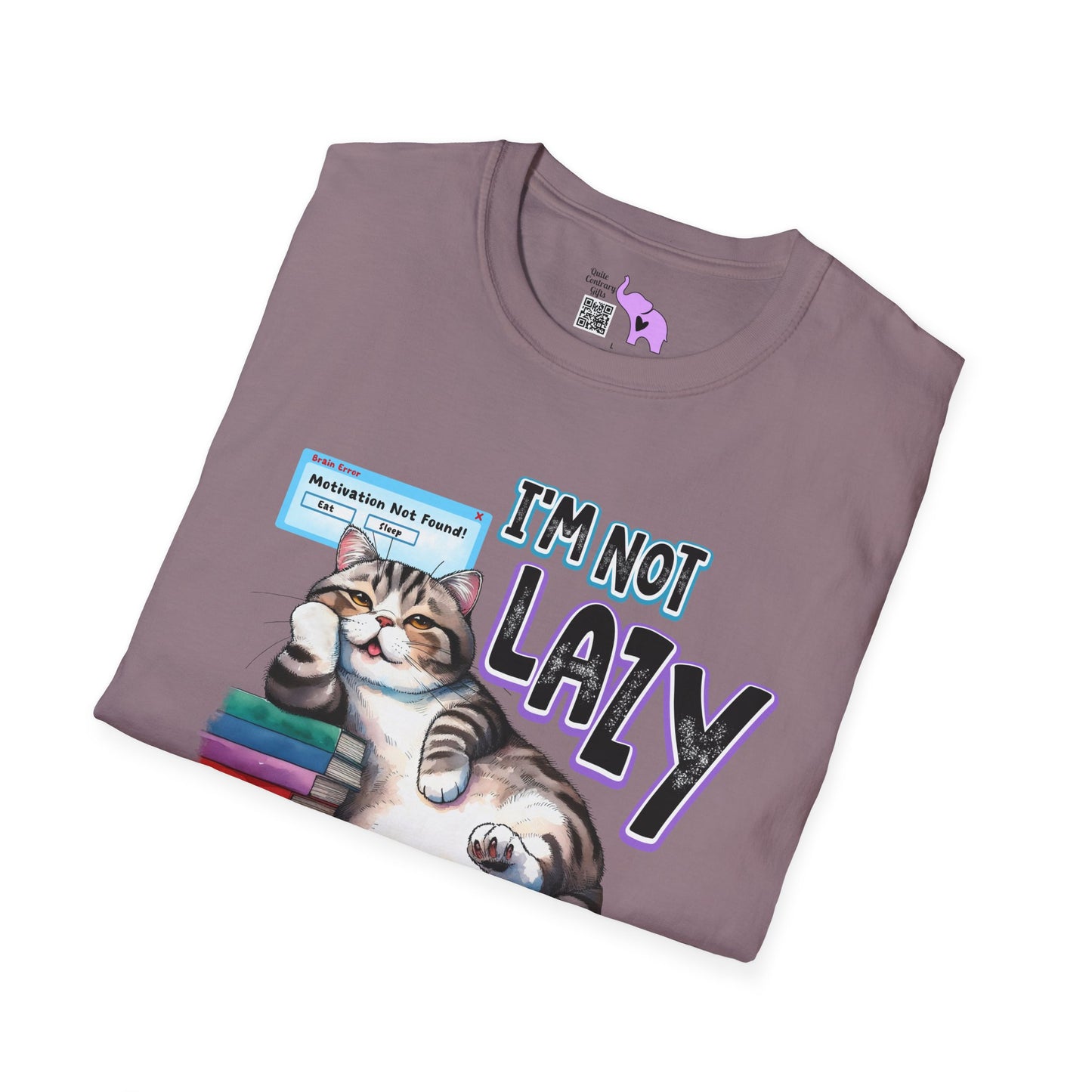 I'm Not Lazy I Just Enjoy Doing Nothing Adult T-shirt