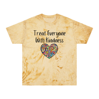 Treat Everyone With Kindness Unisex Color Blast T-Shirt