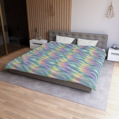 Pastel Mirage Microfiber Duvet Cover