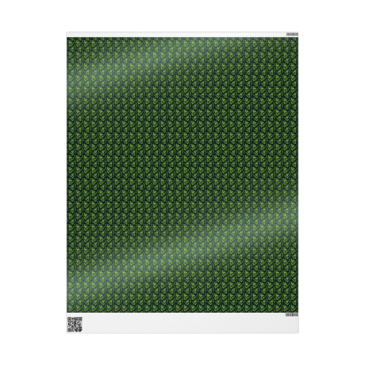 Emerald Canopy Frogs Wrapping Paper