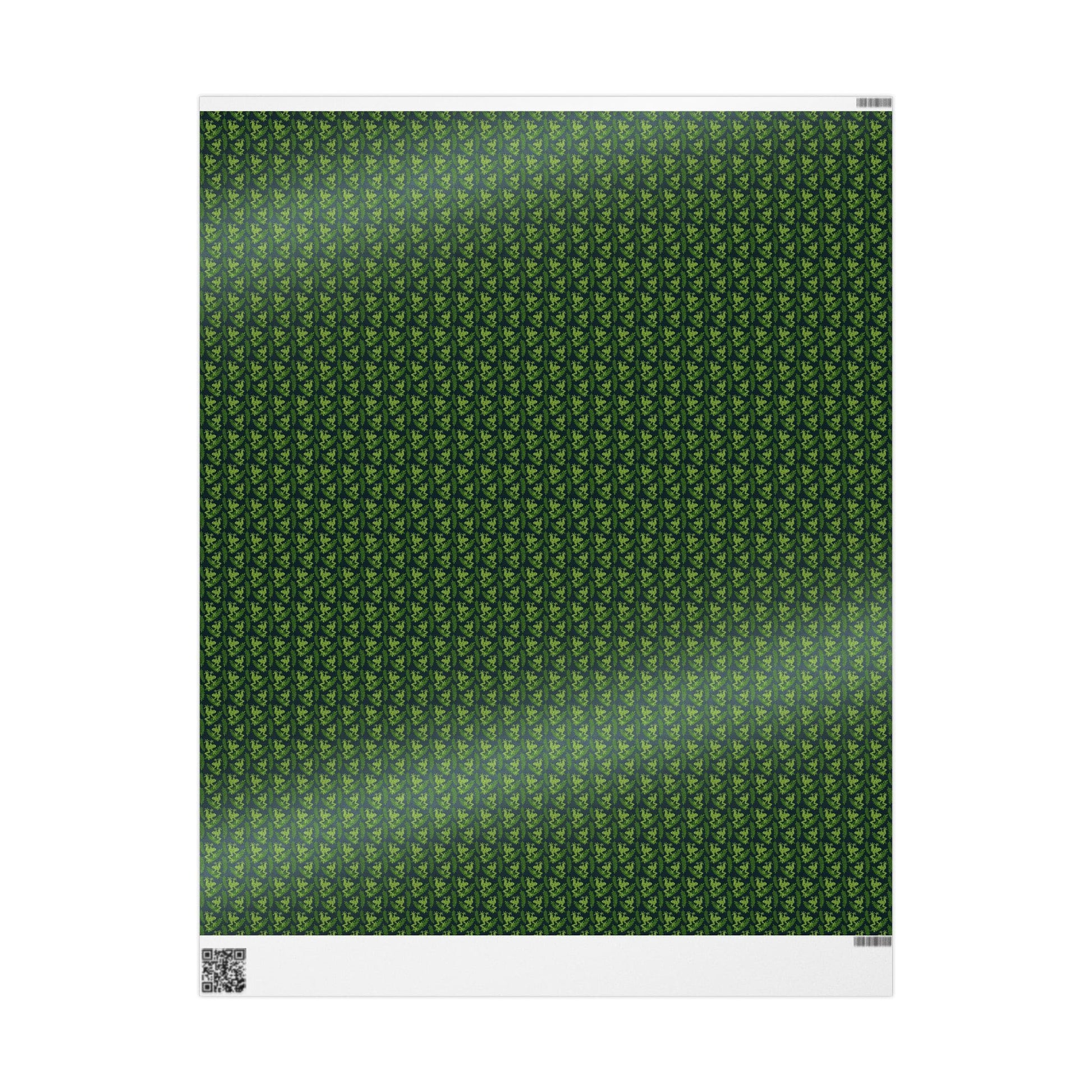 Emerald Canopy Frogs Wrapping Paper