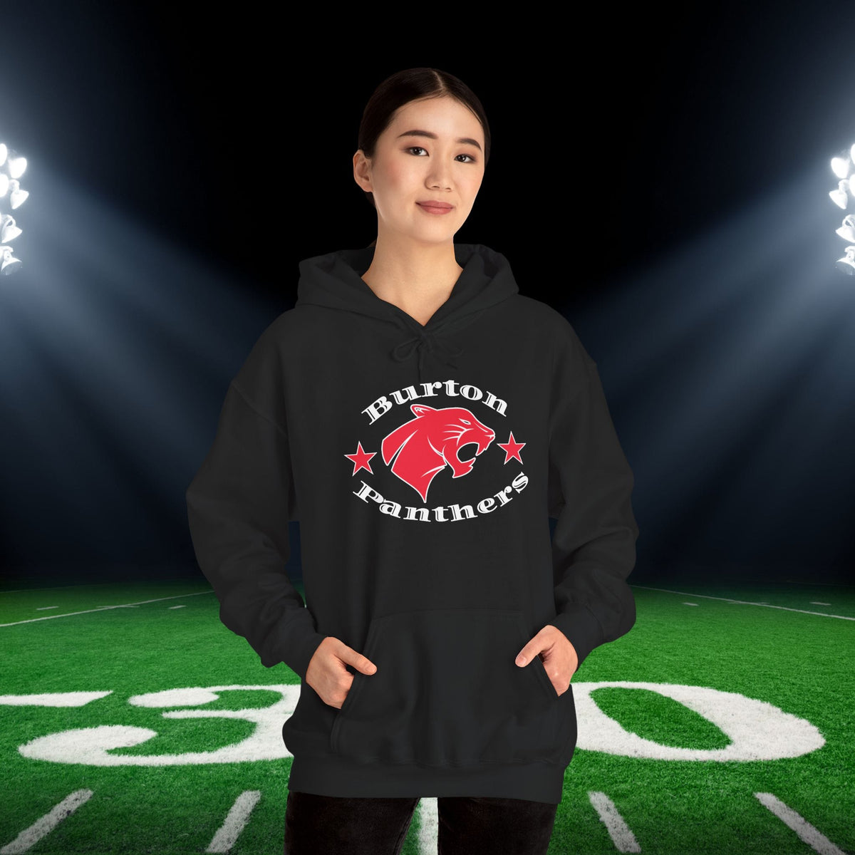 Burton Panthers Classic Adult Heavy Blend™ Hooded Sweatshirt