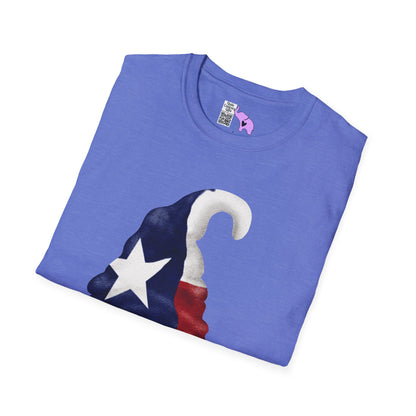 Texas Girl Gnome Adult T-shirt