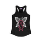 Butterfly Pink Support Ribbon Women's Ideal Racerback Tank