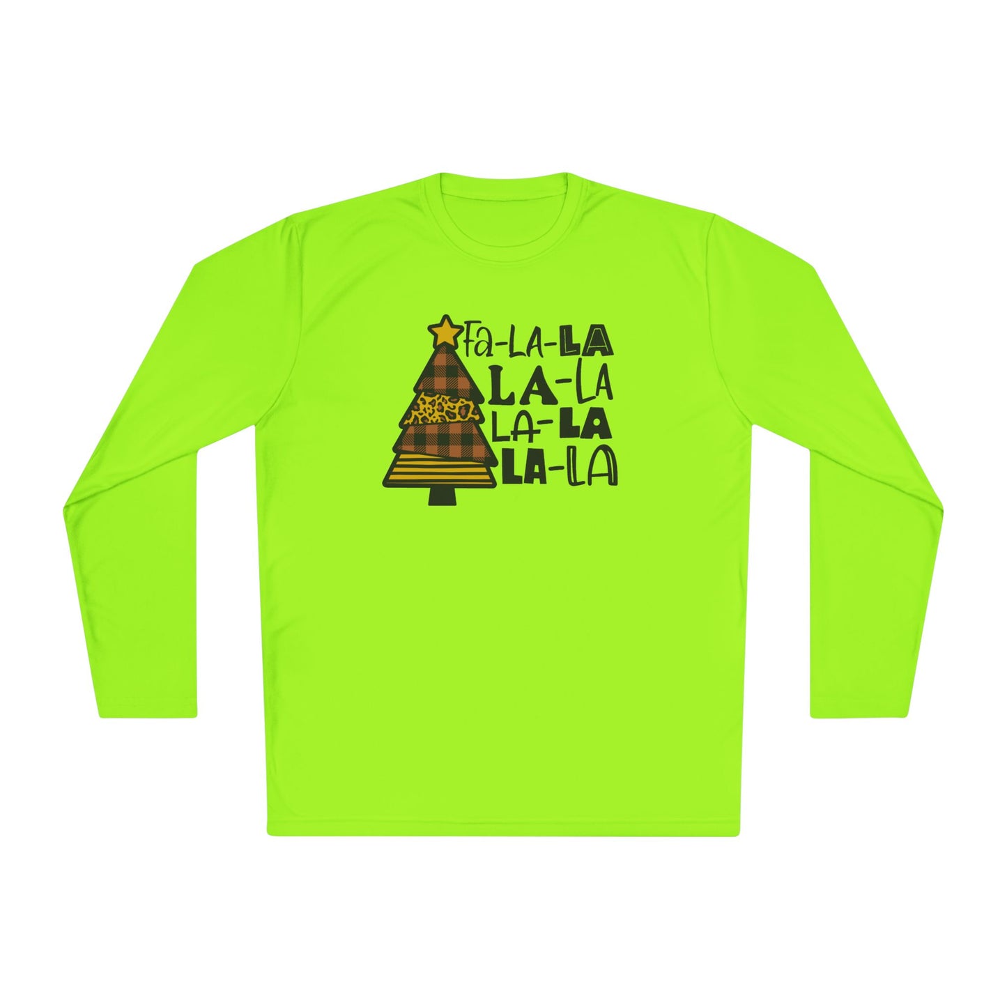 Fa-La-La-La-La-La-La-La-La Adult Long Sleeve Tee