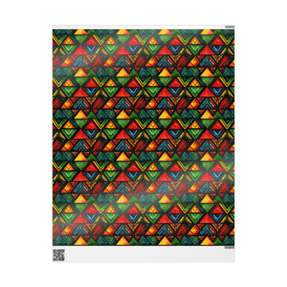 Ancestor Echo Kwanzaa Wrapping Paper
