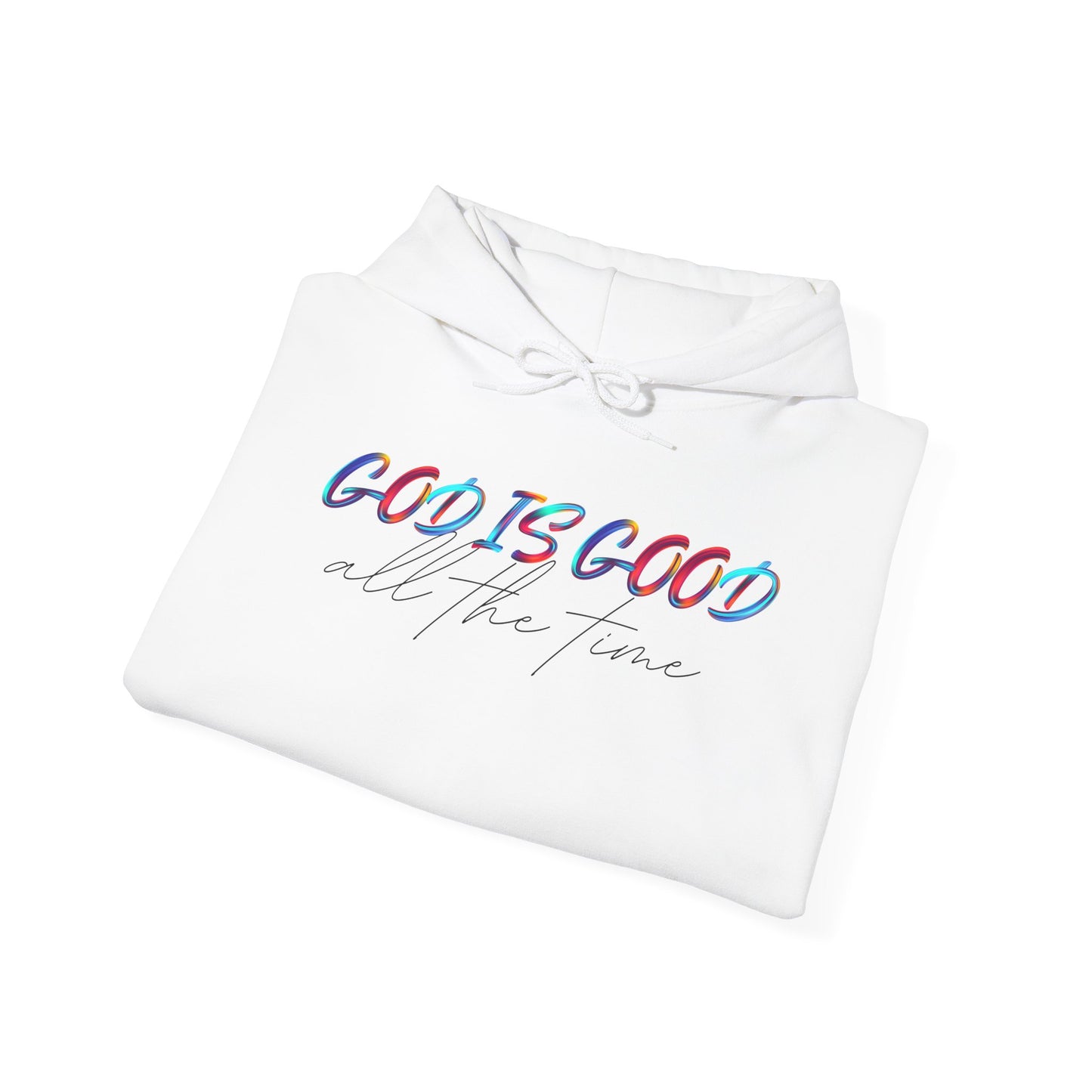 God is Good All The Time Heavy Blend™ Hooded Sweatshirt