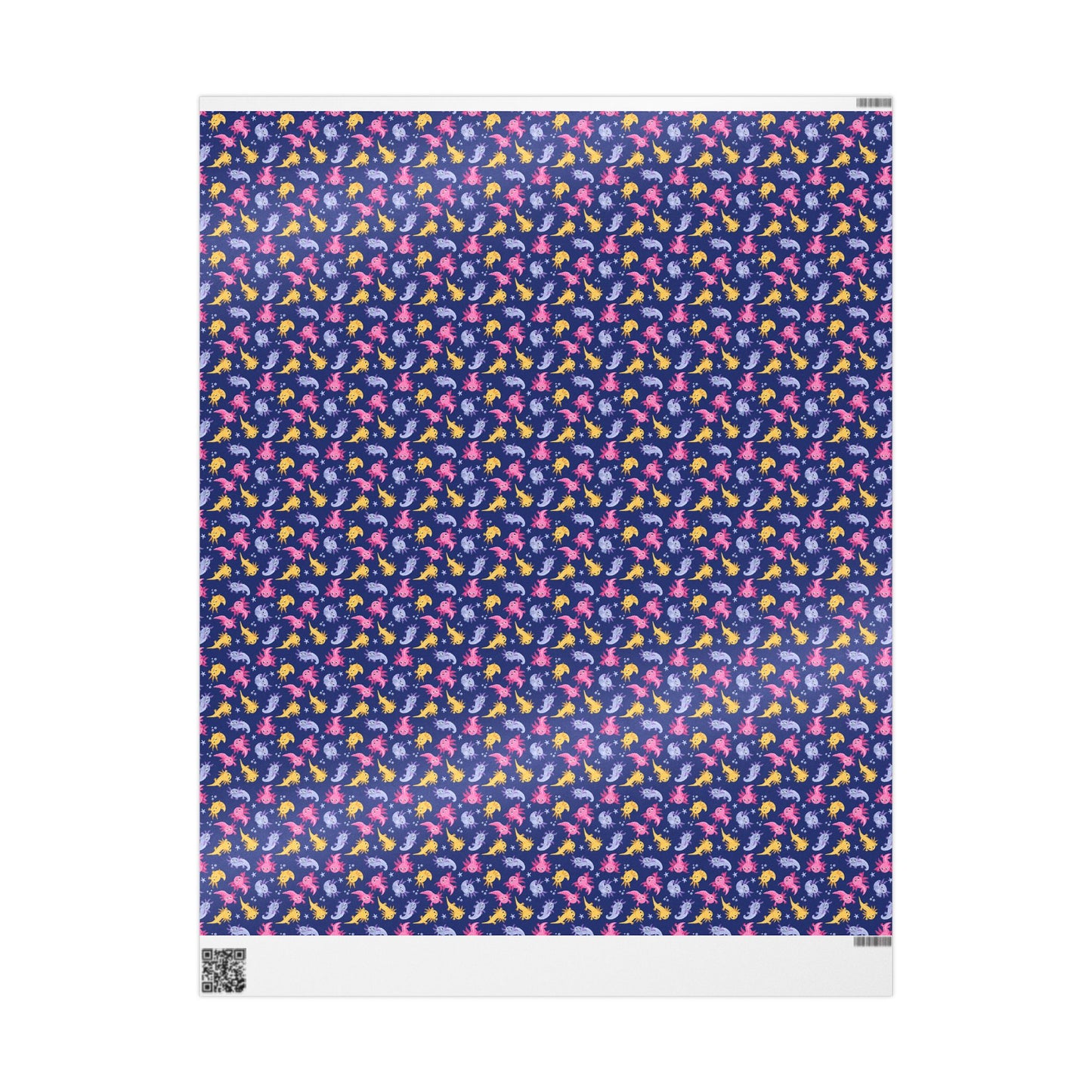 Axolotl Lagoon Wrapping Paper