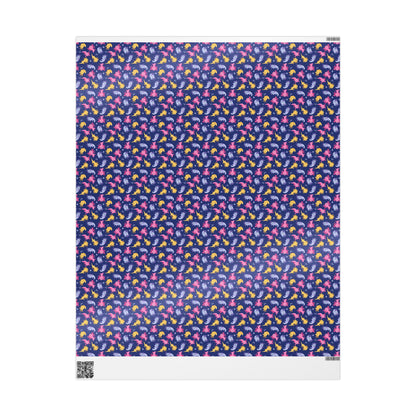 Axolotl Lagoon Wrapping Paper