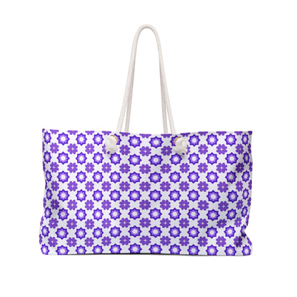 Purple Prism Garden Weekender Bag