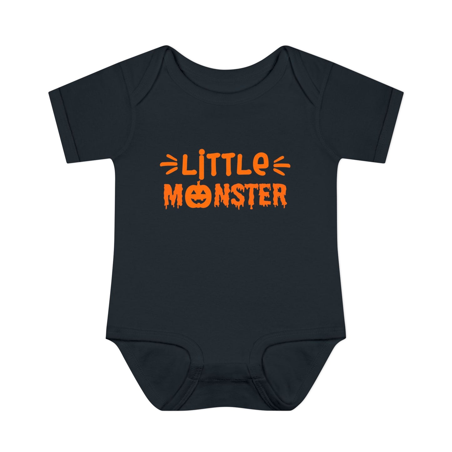 Little Monster Infant Baby Rib Bodysuit