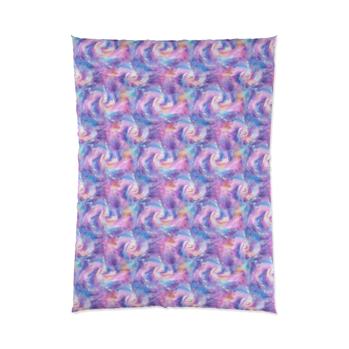 Pastel Cloud Color Swirl Comforter