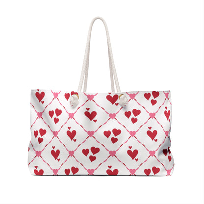 Cupid’s Lattice Weekender Bag