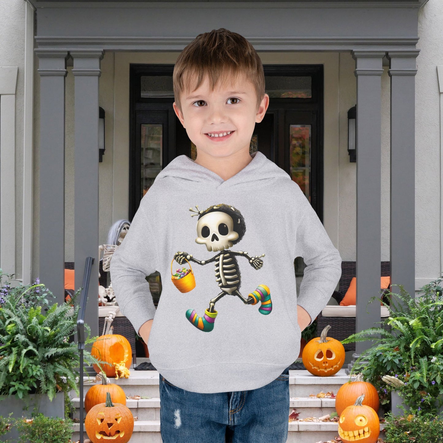 Bonesy Boo Toddler Hoodie