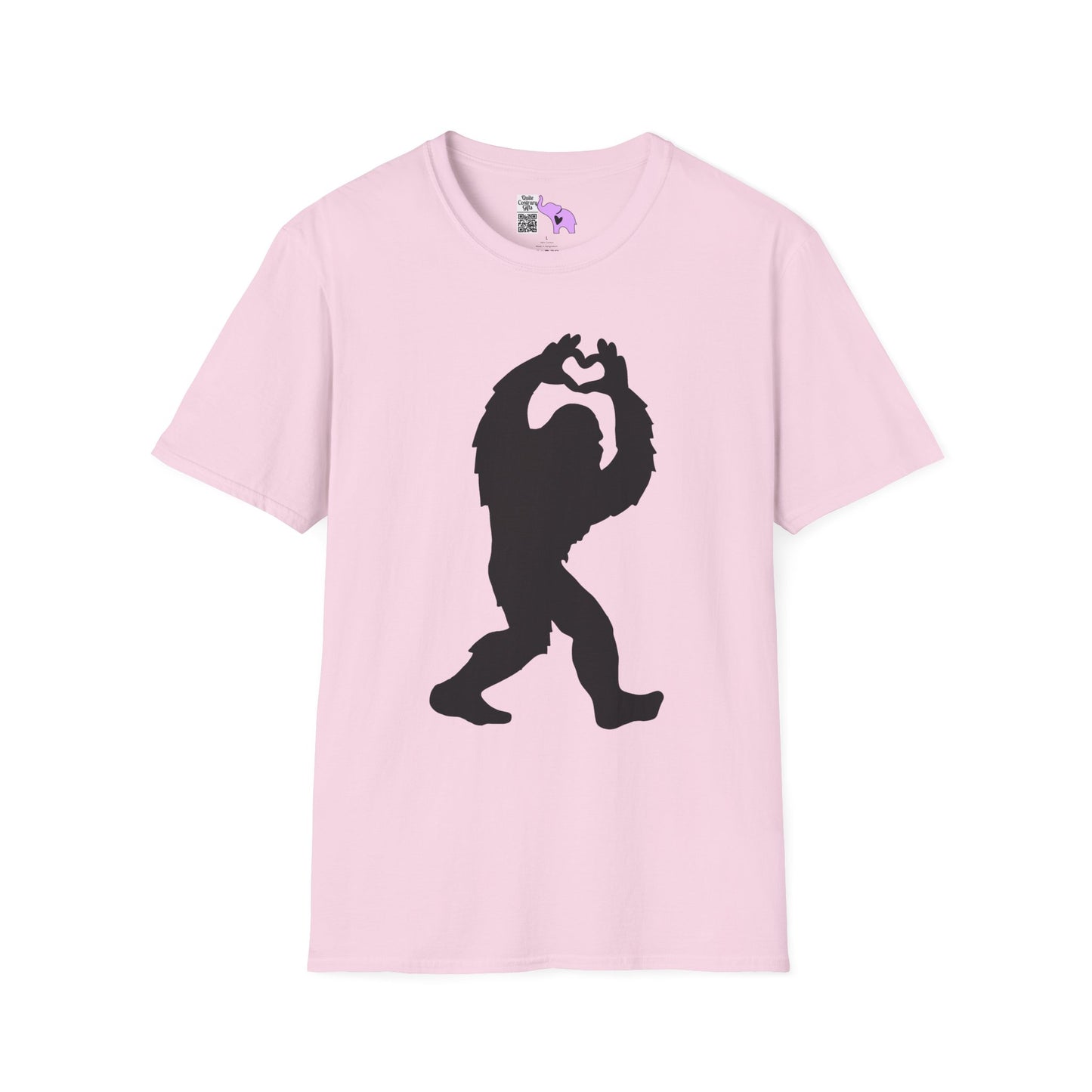 Bigfoot Loves You Adult T-shirt