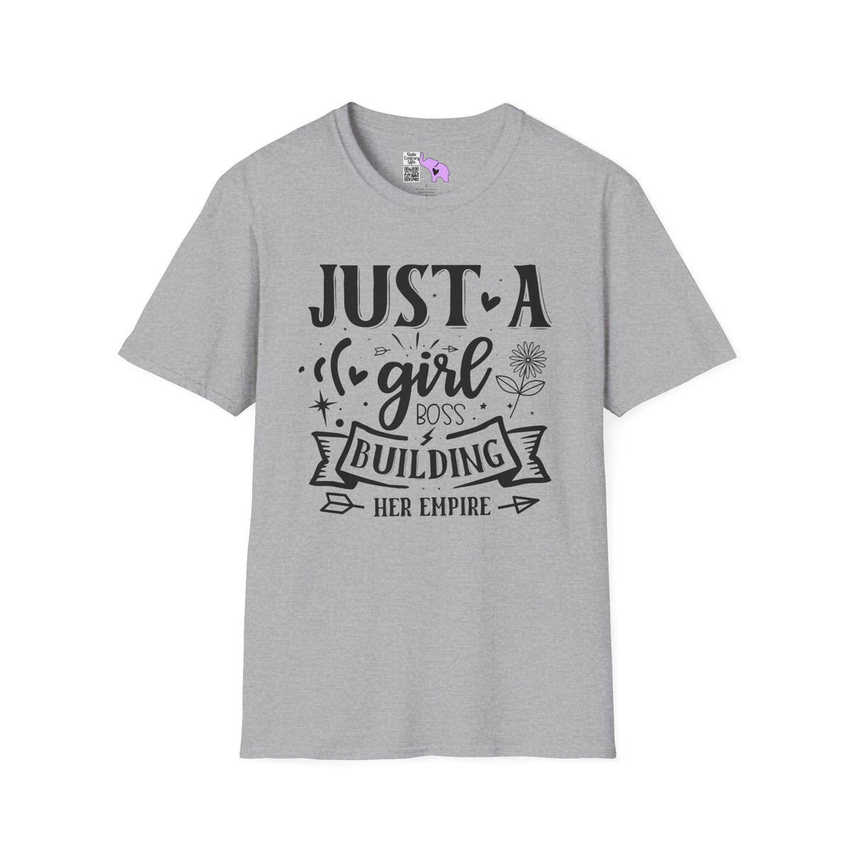 Just A Girl Boss Building Her Empire Adult T-shirt