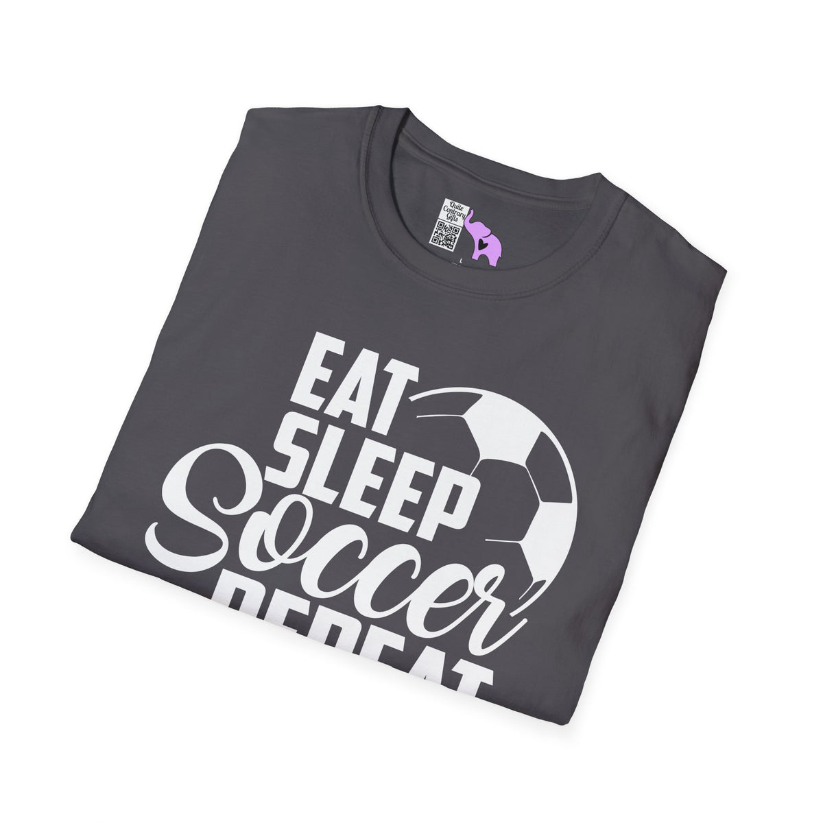 Eat Sleep Soccer Repeat Adult T-shirt